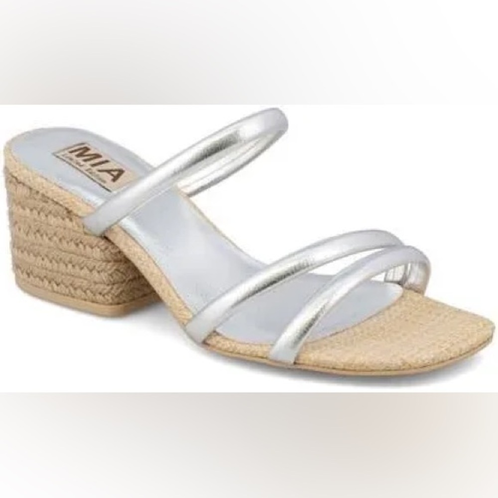 MIA Limited Edition Inara Sandals - 8.5 - Silver